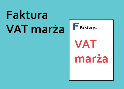Faktura VAT marża